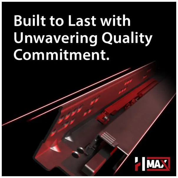 HR MAX™ 105° Standard Duty Pie Corner Cam Adjustable Self-close Hinge with Press-in 8 mm Dowels