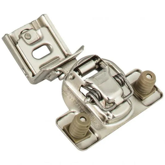 HR MAX™ 105° 1-1/4" Overlay Standard Duty Self-Close Compact Hinge with 2 Cleats and 8 mm Dowels
