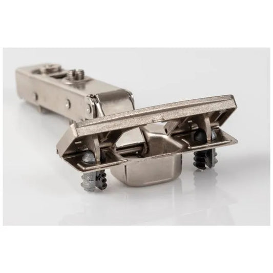 HR MAX™ 110° Heavy Duty Full Overlay Cam Adjustable Soft-close Hinge with Lever-Top Dowels