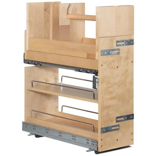 8" "No Wiggle" Soft-close Paper Towel Base Pullout