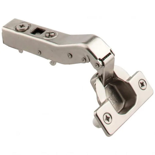 HR MAX™ 45° Heavy Duty Corner Overlay Cam Adjustable Soft-close Hinge with Press-in 8 mm Dowels