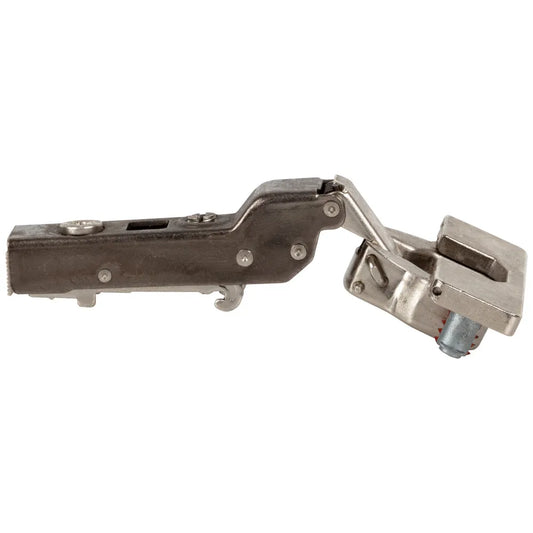 125° Commercial Grade Partial Overlay Cam Adjustable Self-close Hinge with Lever-Top Dowels