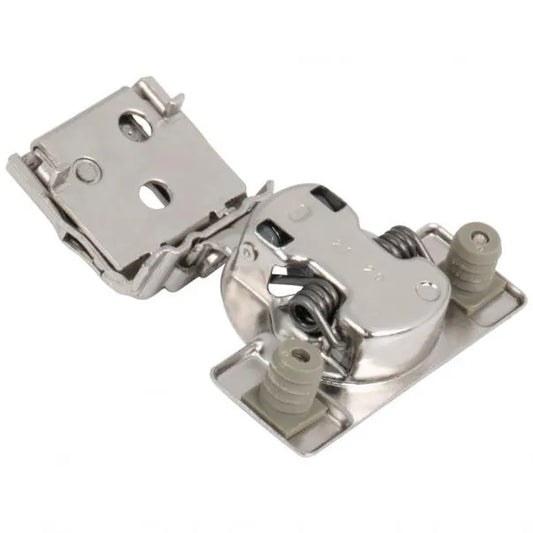 HR MAX™ 105° 1" Overlay Heavy Duty Soft-close Compact Hinge with Press-in 8 mm Dowels