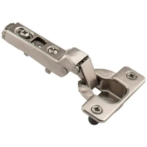 HR MAX™ 110° Partial Overlay Screw Adjustable Standard Duty Hinge with Press-in 8 mm Dowels
