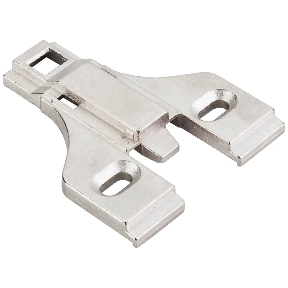 HR MAX™ Heavy Duty 0 mm Non-Cam Adj Zinc Die Cast Plate for Cabinet Refacing for 500 Series Euro Hinges