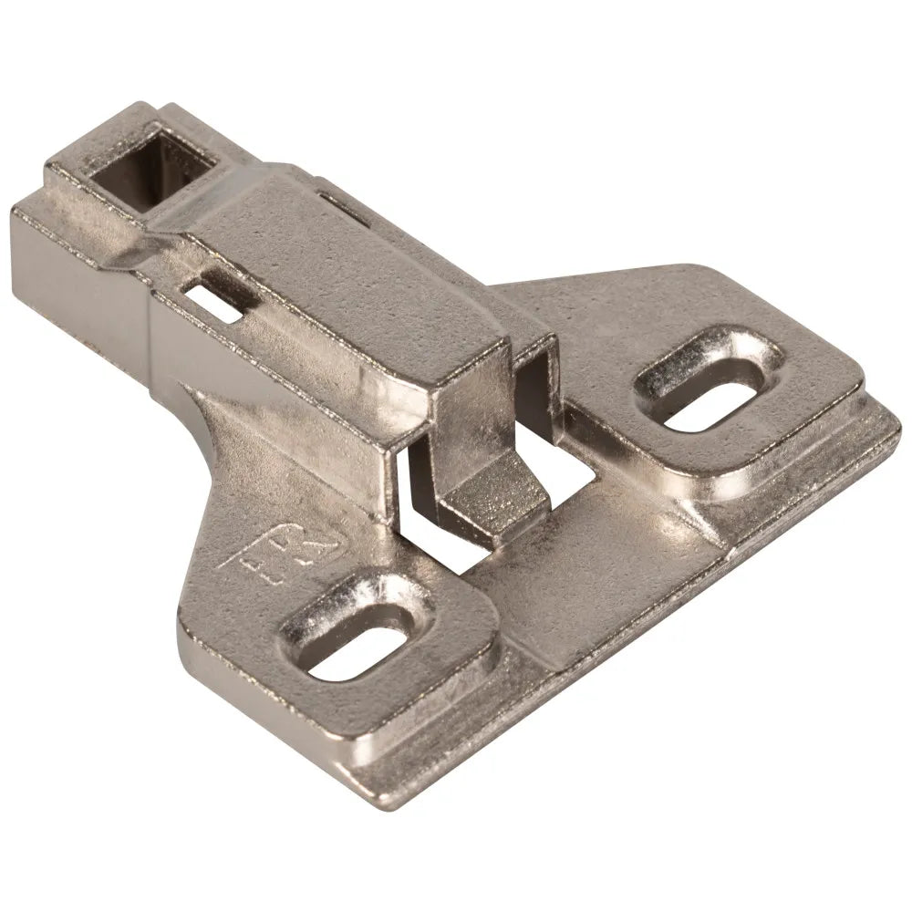 HR MAX™ Heavy Duty 6 mm Non-Cam Adj Zinc Die Cast Plate for 125° 500 Series Euro Hinges