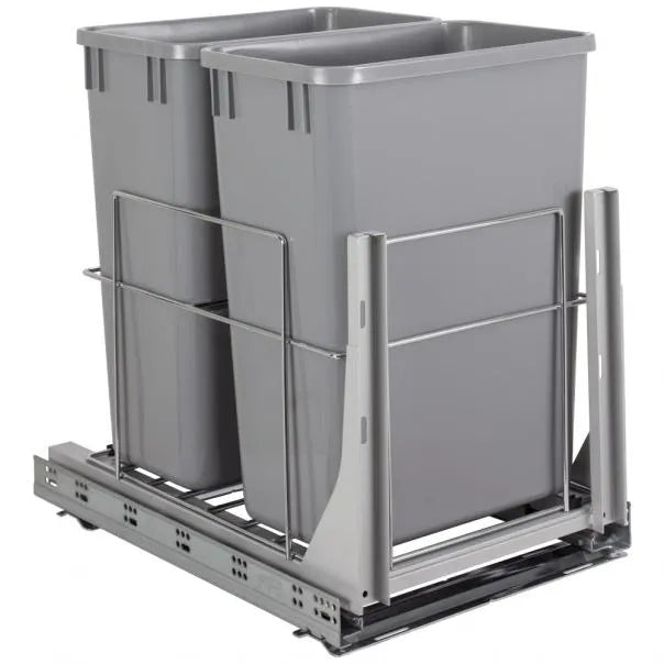 WireTrashcan Pullout with Soft-close Slides