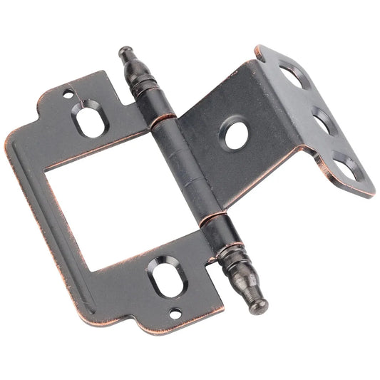 270° Partial Wrap for 3/4" Frame x 3/4" Door, Inset Flush, "A" Style Minaret Tip Hinge