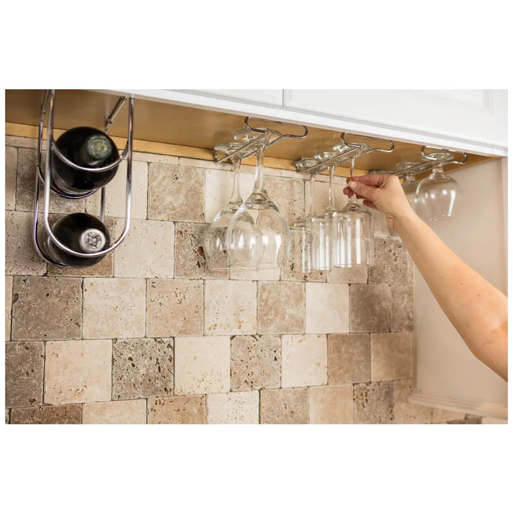 Under Cabinet Stemware Rack