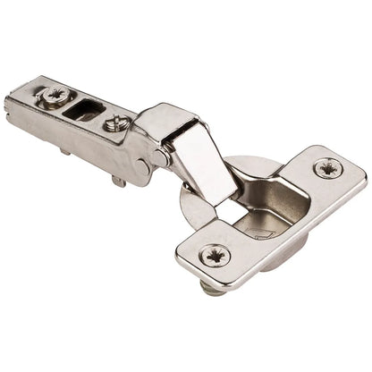HR MAX™ 110° Standard Duty Partial Overlay Cam Adjustable Self-close Hinge with Press-in 8 mm Dowels