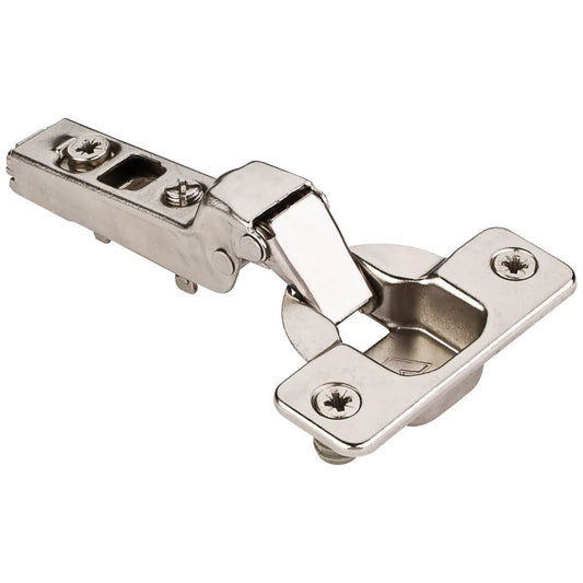 HR MAX™ 110° Standard Duty Partial Overlay Cam Adjustable Self-close Hinge with Press-in 8 mm Dowels