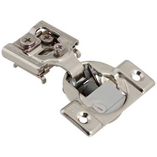 HR MAX™ 105° 1/2" Overlay Heavy Duty Adjustable Soft-close Compact Hinge without Dowels