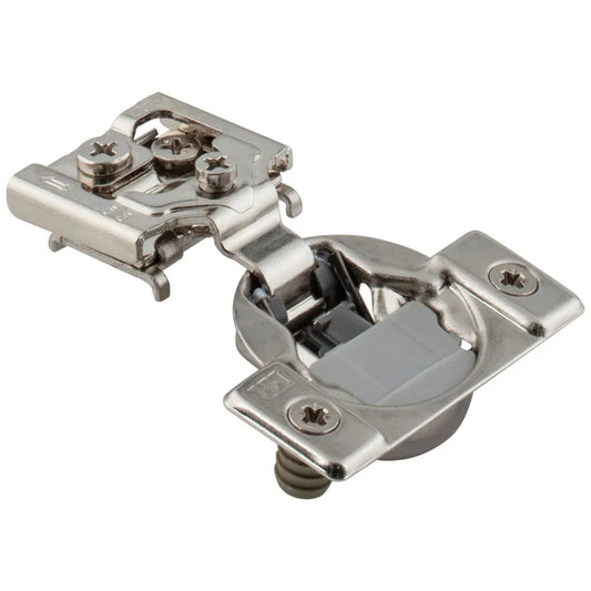 HR MAX™ 105° 5/8" Overlay Heavy Duty Soft-close Compact Hinge with Press-in 8 mm Dowels