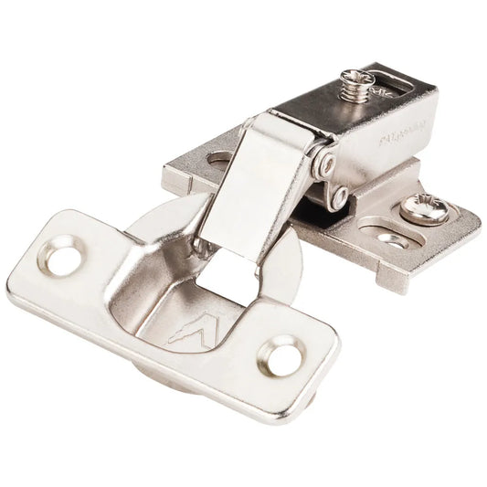 HR MAX™ 125° 1/2" Overlay Cam Adjustable Self-close Face Frame Hinge without Dowels