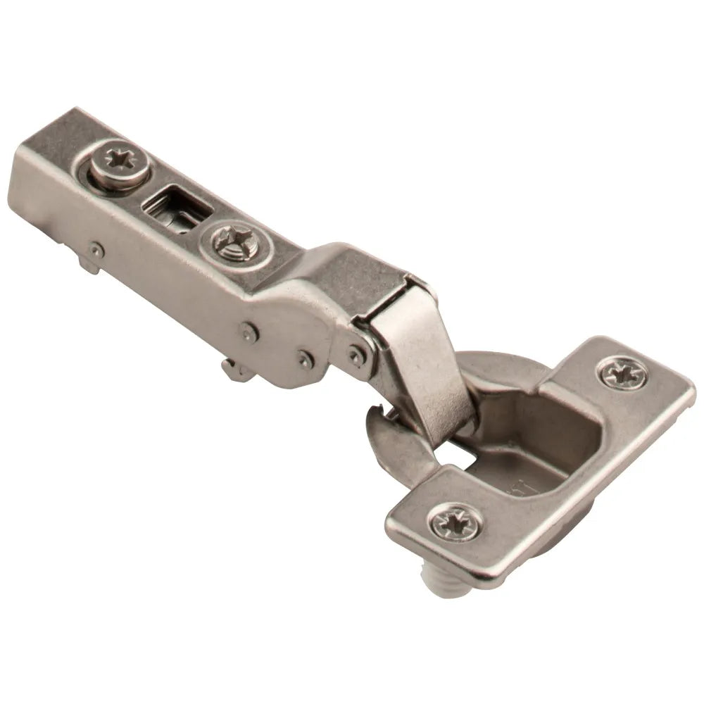 HR MAX™ 110° Heavy Duty Partial Overlay Cam Adjustable Soft-close Hinge with Press-in 8 mm Dowels
