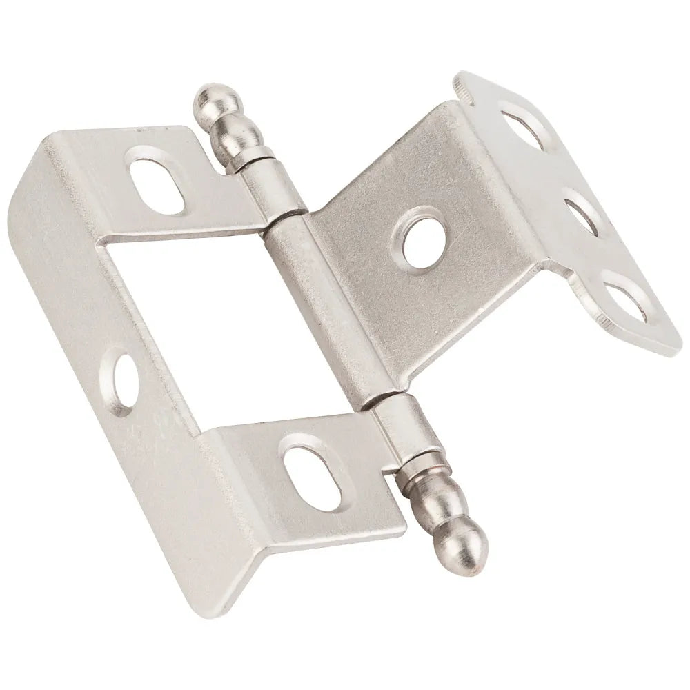 270° Full Wrap for 3/4" Frame x 3/4" Door, Inset Flush Ball Tip Hinge