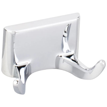 Bridgeport Polished Chrome Double Robe Hook