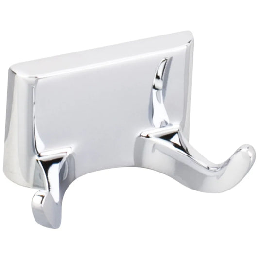 Bridgeport Polished Chrome Double Robe Hook