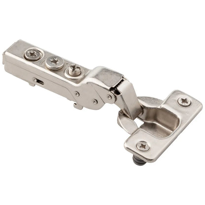 HR MAX™ 110° 9 mm Crank Cam Adjustable Heavy Duty Adjustable Soft-close Hinge with Press-in 8 mm Dowels
