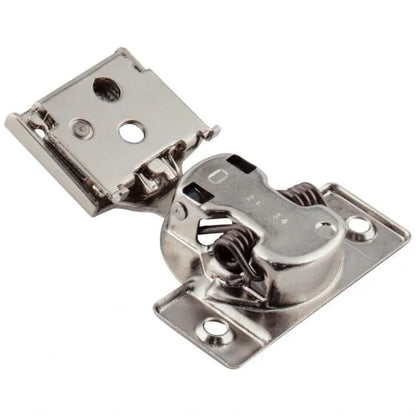 HR MAX™ 105° 1/2" Overlay Self-close Compact Hinge with 2 Cleats and without Dowels.