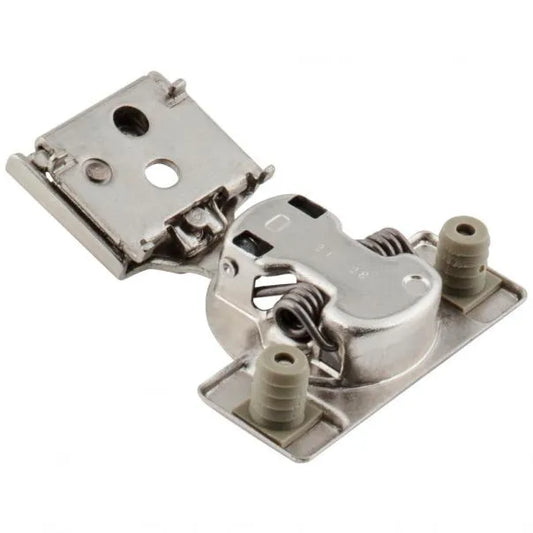 HR MAX™ 105° 1/2" Overlay Self-close Compact Hinge with Press-in 8 mm Dowels