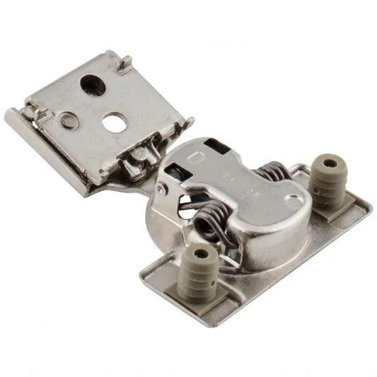 HR MAX™ 105° 1/2" Overlay Heavy Duty Soft-close Compact Hinge with Press-in 8 mm Dowels