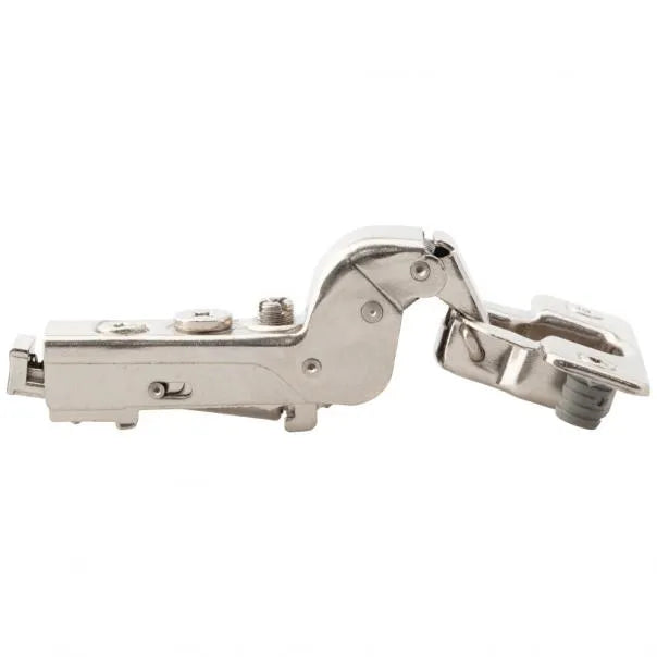 HR MAX™ 110° 15 mm Crank Cam Adjustable Heavy Duty Adjustable Soft-close Hinge with Press-in 8 mm Dowels