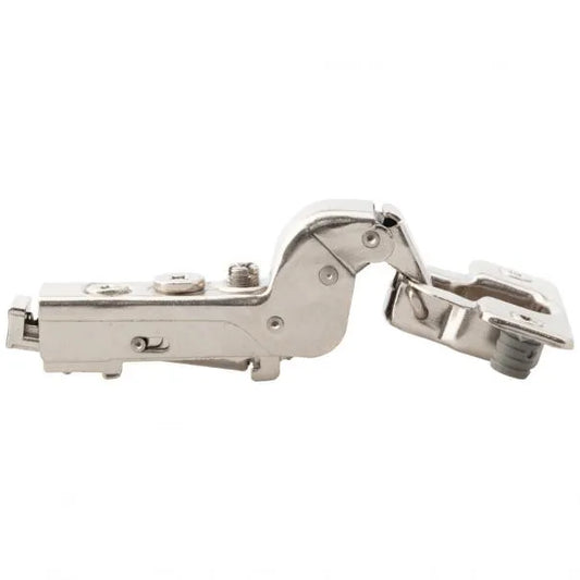 HR MAX™ 110° 15 mm Crank Cam Adjustable Heavy Duty Adjustable Soft-close Hinge with Press-in 8 mm Dowels