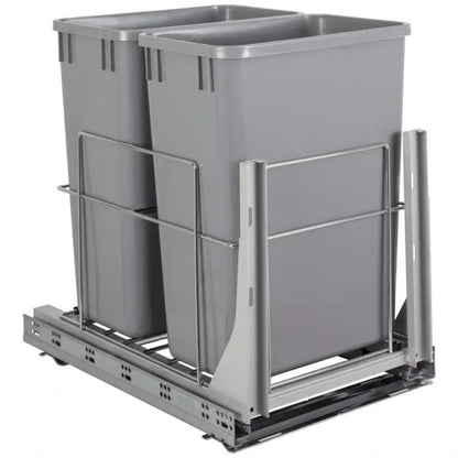 WireTrashcan Pullout with Soft-close Slides