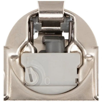 HR MAX™ 105° 1/2" Overlay Heavy Duty Adjustable Soft-close Compact Hinge with Press-in 8 mm Dowels