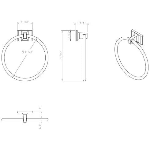 Bridgeport Towel Ring
