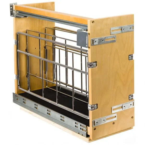 "No Wiggle" Soft-close Tray Divider Pullout