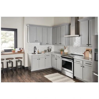 1-1/8" Overall Length Square Dominique Cabinet Knob