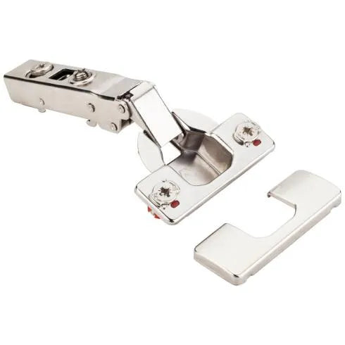 HR MAX™ 125° Heavy Duty Full Overlay Cam Adjustable Soft-close Hinge with Easy-Fix Dowels with Cover