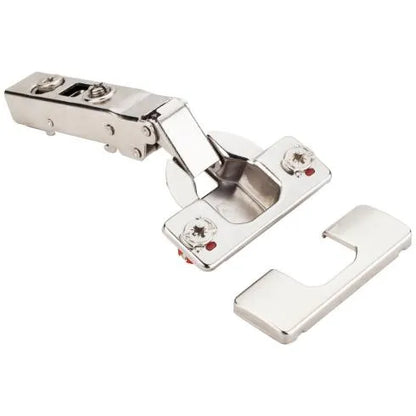 HR MAX™ 125° Heavy Duty Full Overlay Cam Adjustable Soft-close Hinge with Easy-Fix Dowels with Cover