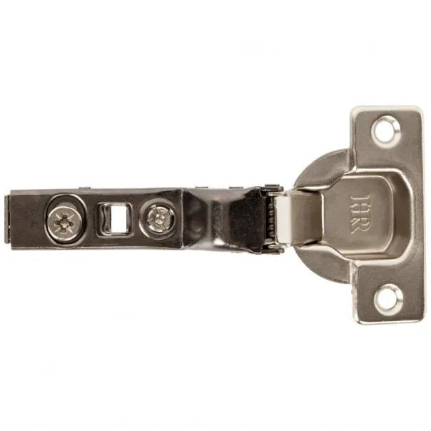 110° Inset Cam Adjustable Commercial Grade Hinge with Press-in 8 mm Dowels