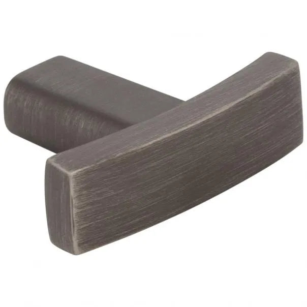 1-1/2" Overall Length Square Thatcher Cabinet "T" Knob