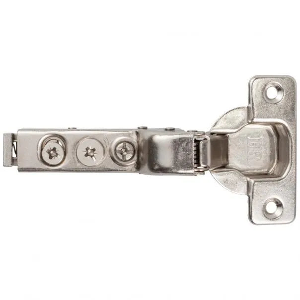 HR MAX™ 110° 15 mm Crank Cam Adjustable Heavy Duty Adjustable Soft-close Hinge without Dowels