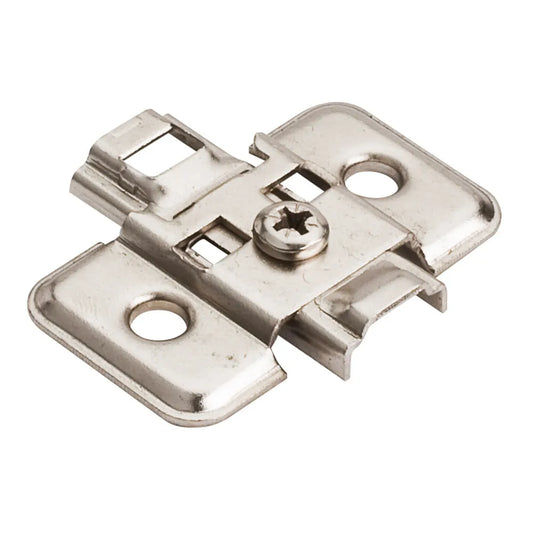 HR MAX™ Standard Duty 0 mm Cam Adjustable Steel Plate for 500 Series Euro Hinges
