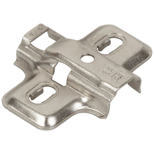 HR MAX™ Standard Duty 3 mm Non-Cam Adjustable Steel Plate for 500 Series Euro Hinges
