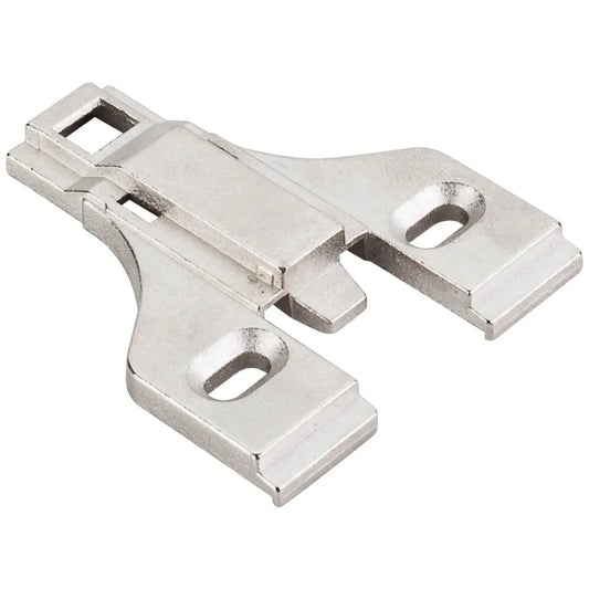 HR MAX™ Heavy Duty 0 mm Non-Cam Adj Zinc Die Cast Plate without Screws for 500 Series Euro Hinges