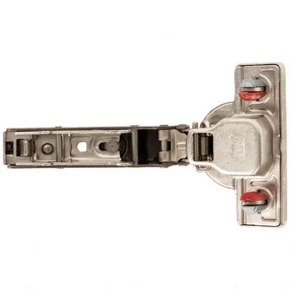 125° Commercial Grade Partial Overlay Cam Adjustable Self-close Hinge with Lever-Top Dowels