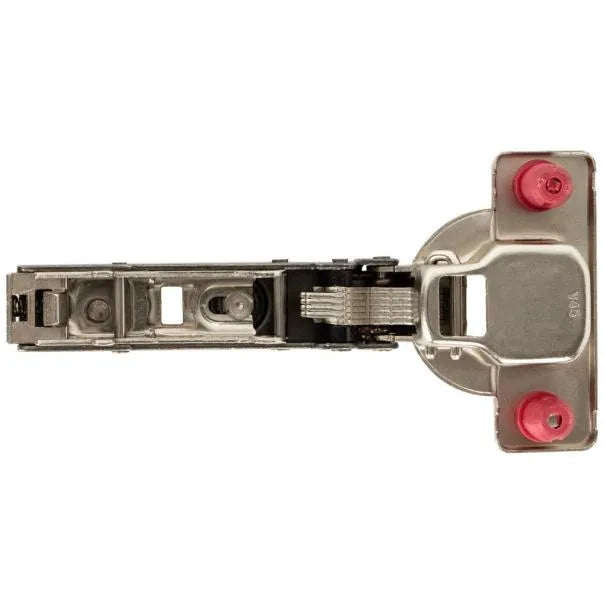 110° Commercial Grade Full Overlay Cam Adjustable Self-close Hinge with Press-in 8 mm Dowels