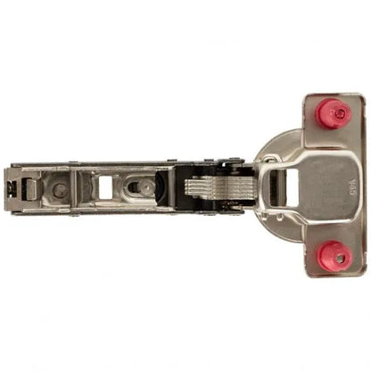 110° Commercial Grade Full Overlay Cam Adjustable Self-close Hinge with Press-in 8 mm Dowels