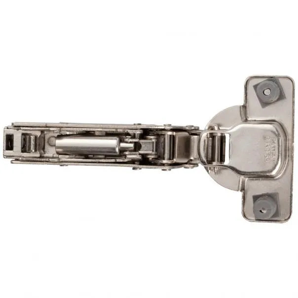 HR MAX™ 110° 9 mm Crank Cam Adjustable Heavy Duty Adjustable Soft-close Hinge with Press-in 8 mm Dowels