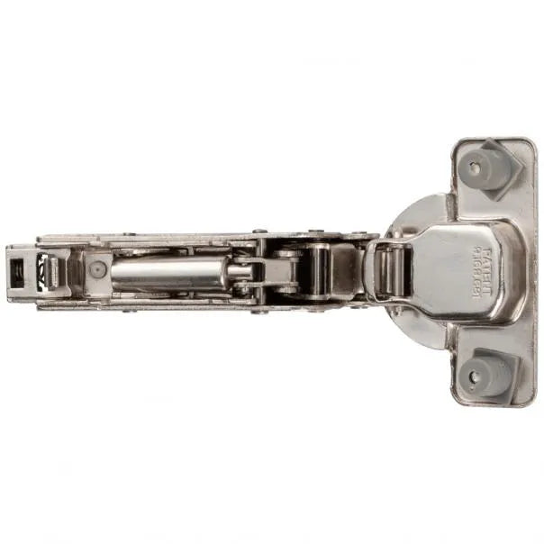 HR MAX™ 110° 15 mm Crank Cam Adjustable Heavy Duty Adjustable Soft-close Hinge with Press-in 8 mm Dowels