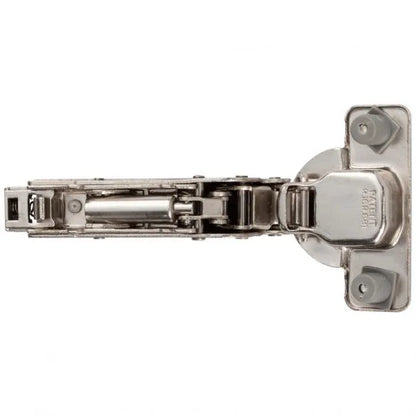 HR MAX™ 110° 15 mm Crank Cam Adjustable Heavy Duty Adjustable Soft-close Hinge with Press-in 8 mm Dowels