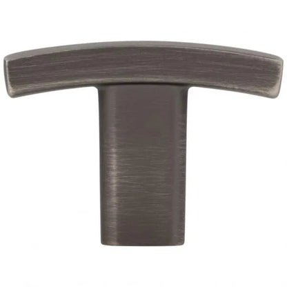 1-1/2" Overall Length Square Thatcher Cabinet "T" Knob