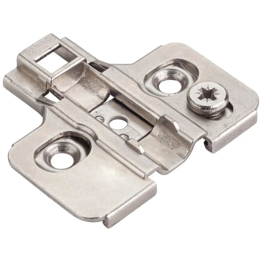 HR MAX™ Heavy Duty 0 mm Cam Adj Zinc Die Cast Plate for 700, 725, 900 and 1750 Series Euro Hinges
