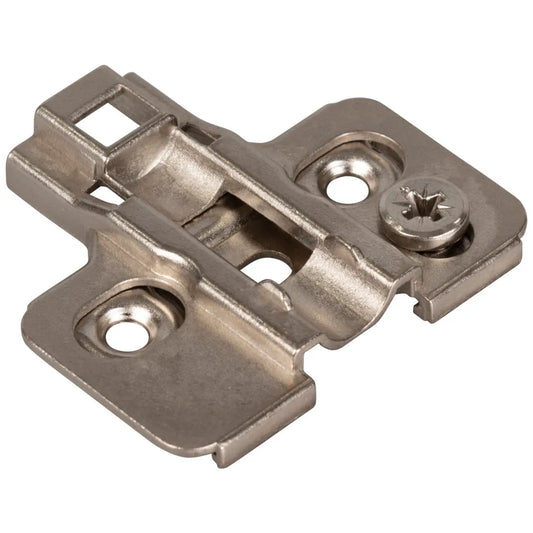 HR MAX™ Heavy Duty 2 mm Cam Adj Zinc Die Cast Plate for 700, 725, 900 and 1750 Series Euro Hinges